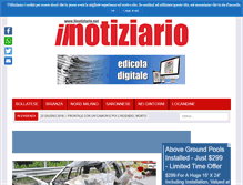 Tablet Screenshot of ilnotiziario.net